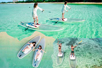 沖縄/石垣島/竹富島/SUP/ドローン】3時間！当日OK! 新感覚