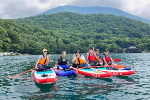 栃木・中禅寺湖・SUP】一組限定！貸切プライベートSUPツアー