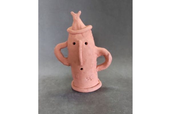 福島県・飯坂温泉から5分・陶芸体験】里山の工房で埴輪【はにわ作り