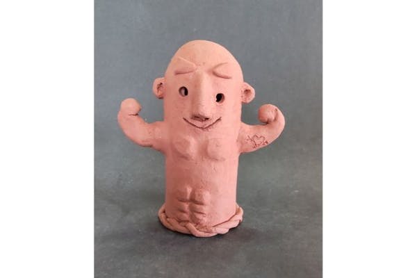 福島県・飯坂温泉から5分・陶芸体験】里山の工房で埴輪【はにわ作り