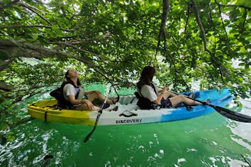 徳島・三好・マリンスポーツ】SUP含む5種類OK！穏やかな湖で水あそび1