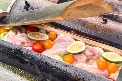 【千葉・外房＿竹細工＆調理体験】早めの夕食付　欲張り里山体験　～家族みんなで楽しむ竹細工製作とホクホク鶏鍋＆竹鍋ごはんづくり！～