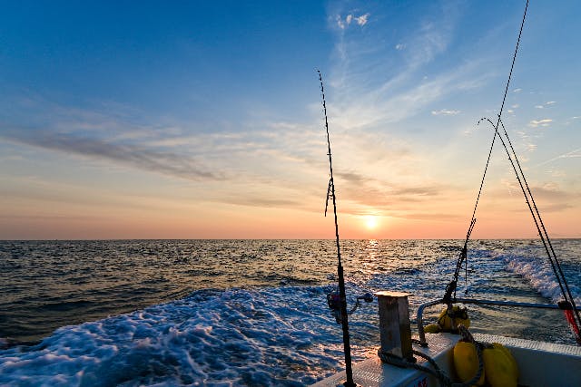 【沖縄・宜野湾・船釣り】大物を狙おう！南国の綺麗な海で五目釣り体験（貸切プラン）