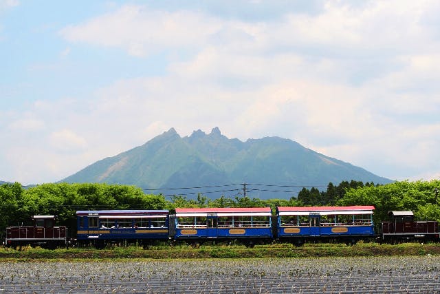 【熊本・阿蘇・観光列車】ゆっくりトコトコ。トロッコ列車から雄大な景色を満喫しよう