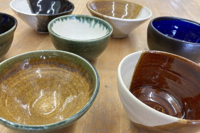 【奈良県・奈良市・電動ろくろ】気分は陶芸家！好きな器を作る電動ろくろ体験（2個）