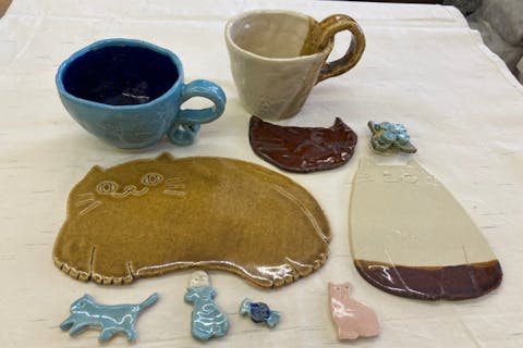 【奈良県・奈良市・手びねり】お得なファミリープラン！手びねり（粘土計1.8kg）