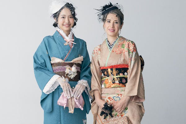 東京・木場・着付け教室】着物はプレゼント！3分で着れる着物を