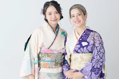 東京・木場・着付け教室】着物はプレゼント！3分で着れる着物を作る