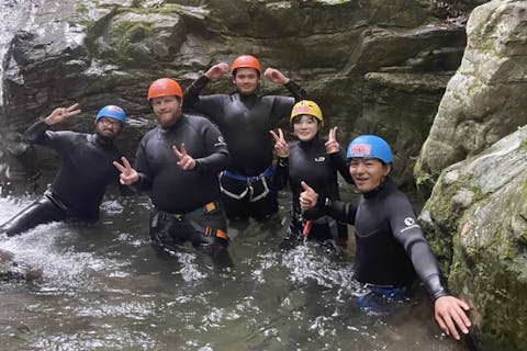 大歩危・祖谷・剣山 キャニオニング・シャワークライミングツアー 比較