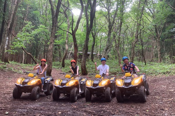 兵庫・養父・バギー】標高850mのハチ高原の大自然を駆け巡るバギー