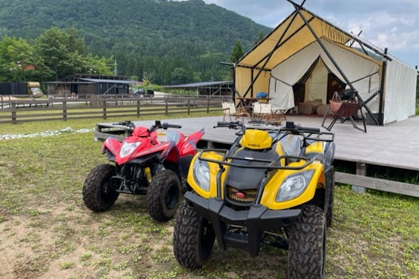 兵庫・養父・バギー】標高850mのハチ高原の大自然を駆け巡るバギー