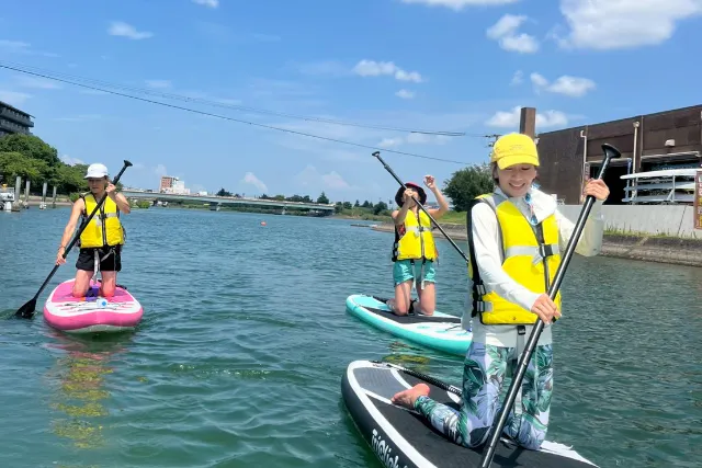 【琵琶湖/体験後写真プレゼント！】初めてでも安心！インストラクターと行くSUP体験ツアー♪