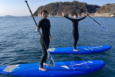 【神奈川・逗子・SUP】初心者でも安心！少人数制！SUP半日体験コース