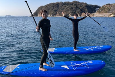 神奈川・逗子・SUP】初心者でも安心！少人数制！SUP半日体験コース