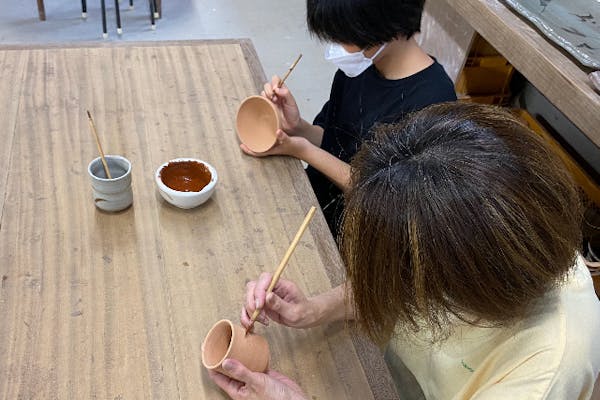 佐賀・唐津・絵付け】3種類の素焼きの器から選べる！唐津焼絵