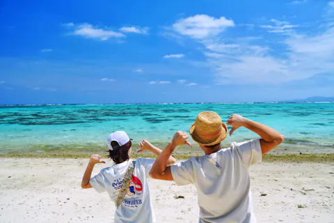 【沖縄・石垣島2.5時間・石垣BLUEの島海ロケーションフォトツアー☆SALE☆】厳選スポットへご案内！秘密のビーチで撮影！☆彡石垣島の透き通ったマリンブルーの海でフォトジェニック☆彡