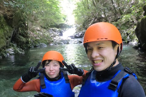 【奈良・吉野・キャニオニング】上りも下りも楽しめる！ウルトラビギナーズコース