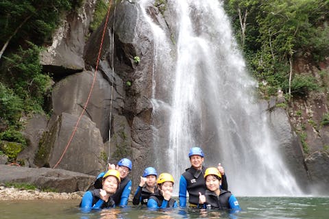 【三重・紀宝・キャニオニング】初めての方におすすめ！ヒセツ半日キャニオニング