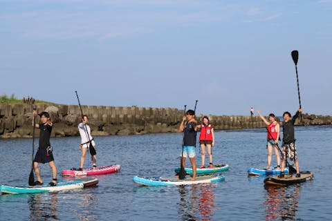 【静岡・伊東・SUP】話題のSUPに試し乗りしちゃおう！まるっと1日体験プラン