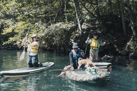 【北海道・札幌・SUP】はじめての方、お子さま連れも大歓迎！定山渓SUPツアー