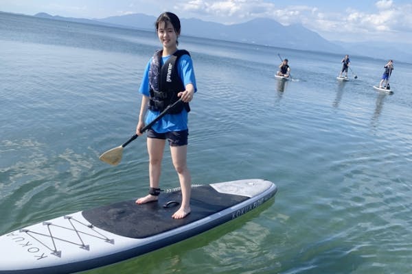 福島・猪苗代・SUP】自然豊かな猪苗代湖でSUP体験（ガイド付き2時間