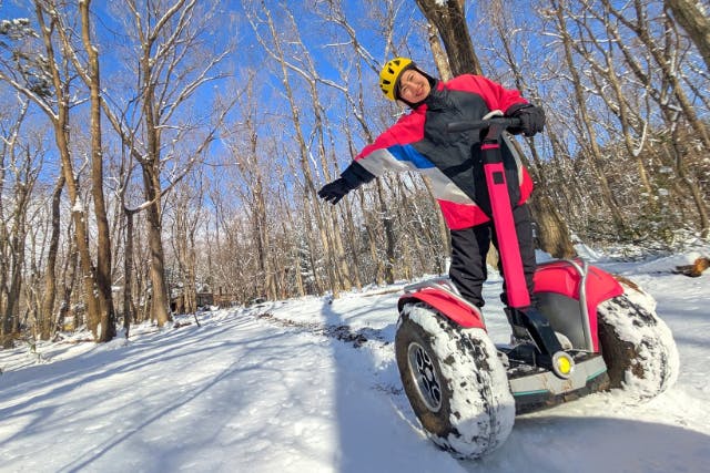 【栃木・那須高原・ジャイロライド】＜30分乗り放題＞メインコースをだいたい走ることができるお試しプラン！乗り方を丁寧に教えます！