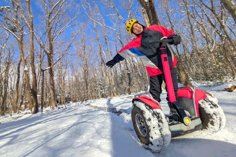【栃木・那須高原・ジャイロライド】＜30分乗り放題＞メインコースをだいたい走ることができるお試しプラン！乗り方を丁寧に教えます！