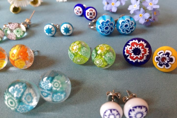 ガラスと銀粘土　モルトフェリーチェ