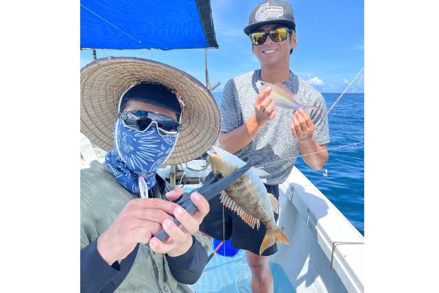 【沖縄・北谷・船釣り】気軽に釣りデビュー！初心者でも楽しめるグルクン釣り体験（午前）