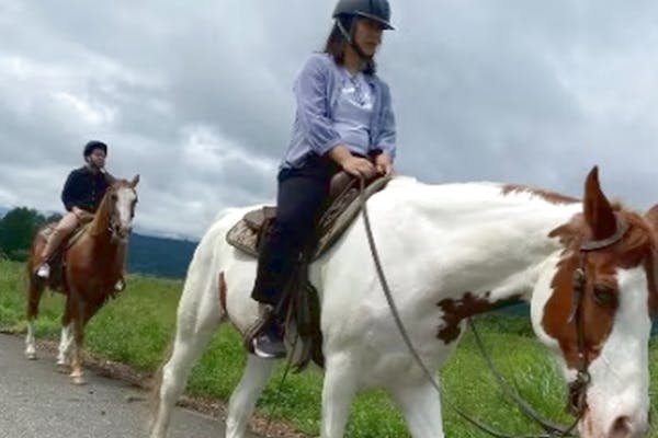 初心者大歓迎！＞【山形・最上・ホーストレッキング】まったり乗馬
