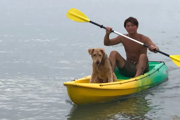 神奈川・葉山・シーカヤック】一色海岸をクルージング！シットオン  