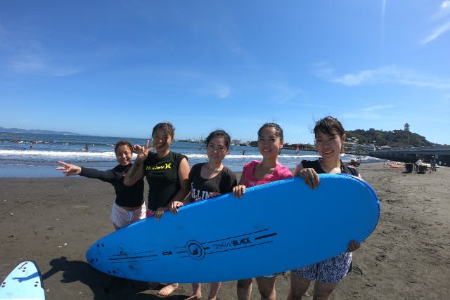 【神奈川・藤沢・サーフィン体験】お試しにもオススメ！サーフィン体験プッシュクラス