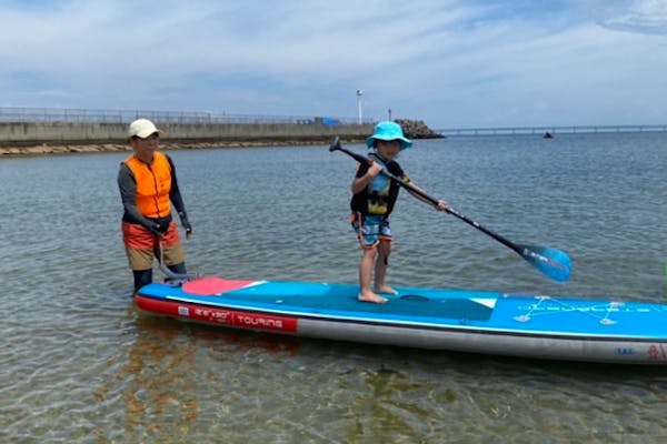 大阪・貝塚・SUP】大阪市内から1時間圏内のビーチでSUP！120分レンタル