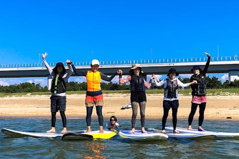 【大阪・貝塚・SUP】大阪市内から1時間圏内のビーチでSUP！120分レンタル