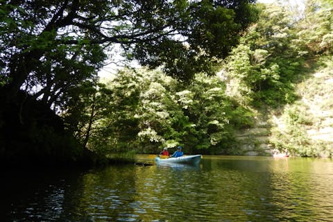 【千葉・亀山湖・カヤック】秋冬におすすめ！レイクカヤック体験