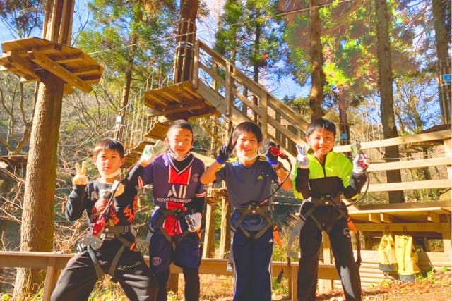 【佐賀・吉野ヶ里・フォレストアドベンチャー】キャノピーコース 110cm～