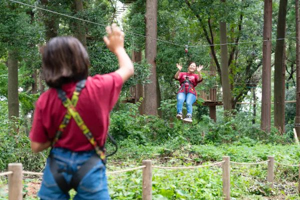 佐賀・吉野ヶ里・フォレストアドベンチャー】キャノピーコース 110cm