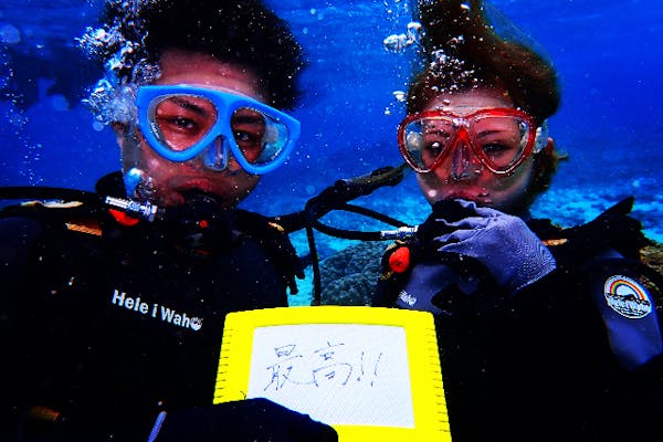 沖縄・ライセンス取得】直前予約OK！Cカードを取得して、より深く海を