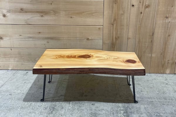 木製 黒ガラステーブル引取り限定！【三重県四日市市】1m×1m