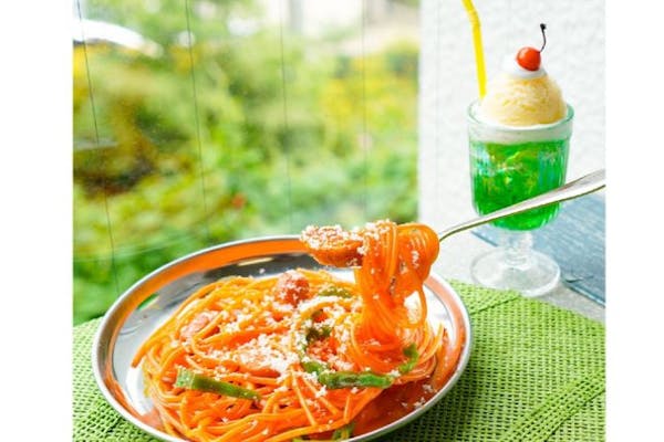 埼玉・東松山・食品サンプルづくり】憧れの持ち上げナポリタンと