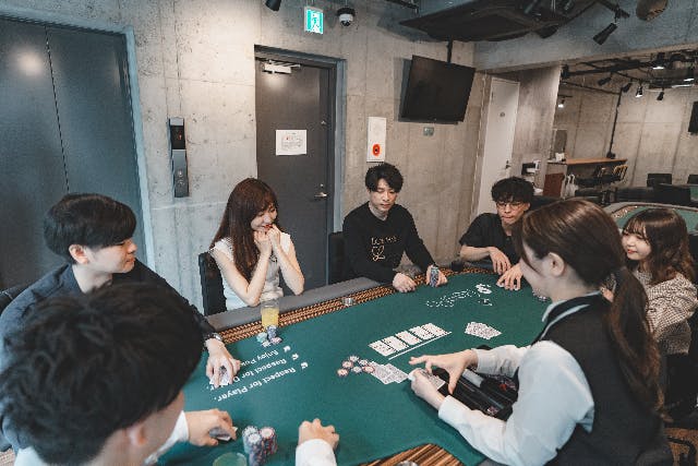 【東京・大塚・テーブルゲーム・貸切】みんなでポーカーパーティー！イベントにもオススメ！（月～木曜日・３時間）