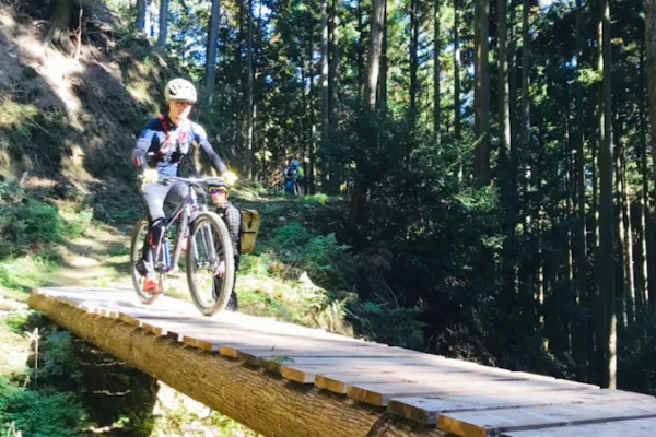 三重・津市・マウンテンバイク】ツアー専用トレイルが走れる