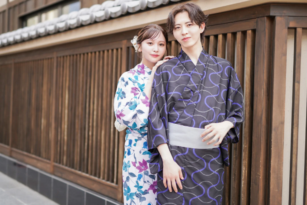 【大阪・梅田・浴衣レンタル】ヘアセット付き!花火大会やイベントにも!浴衣一式レンタル&着付けプラン!