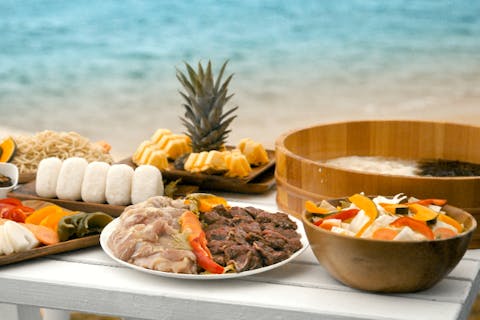 【沖縄・津堅島・BBQ】離島の絶景穴場スポット！全席オーシャンビューで楽しめる！