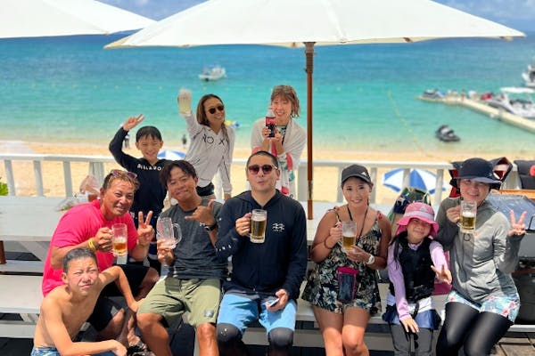 沖縄・津堅島・BBQ+マリンスポーツ】離島の穴場スポットを満喫