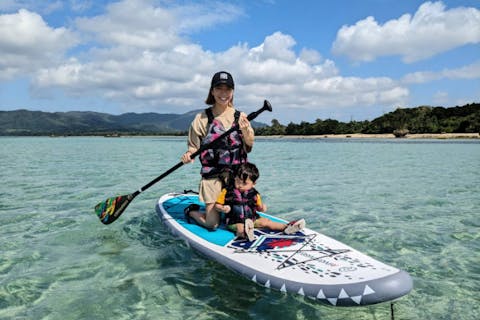 【期間限定スーパー夏セール開催中】【直前予約OK！】 石垣島大冒険SUPツアー　女性・カップル・ファミリーにおススメ！送迎OK・写真プレゼント！