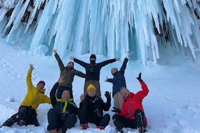 【山形・蔵王・氷瀑スノーシューツアー】山形の知られざる絶景を