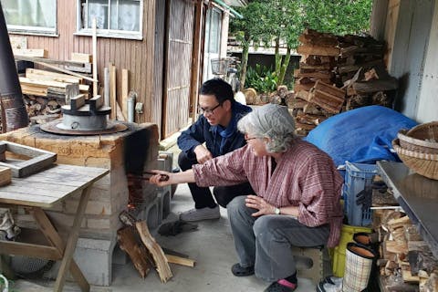 【三重・大紀町・田舎暮らし体験】自然の中で満喫する非日常体験！薪割り・焚き火・釜戸炊きごはんにチャレンジ