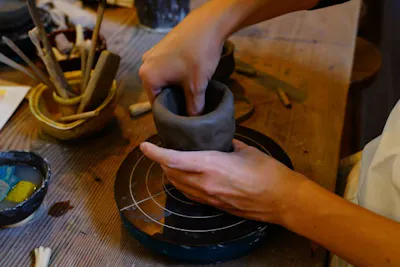 静岡・伊東・手びねり】一度はやってみたい陶芸体験！大切な人とずっと