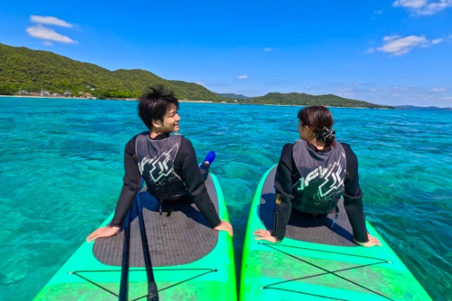 ＜お得プラン＞奄美大島【SUP＋カヌー＋お弁当】セットプラン！サップ・カヌー初心者の方でも大歓迎！当日予約可能！写真の無料プレゼントあり（120分）※お一人様も可能